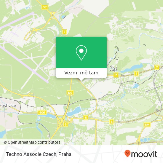 Techno Associe Czech mapa