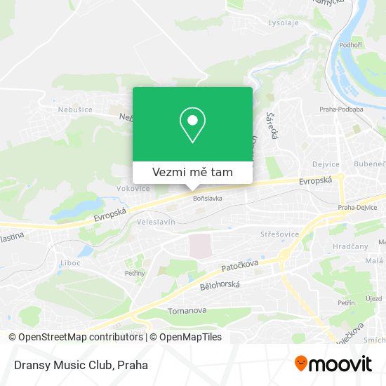Dransy Music Club mapa