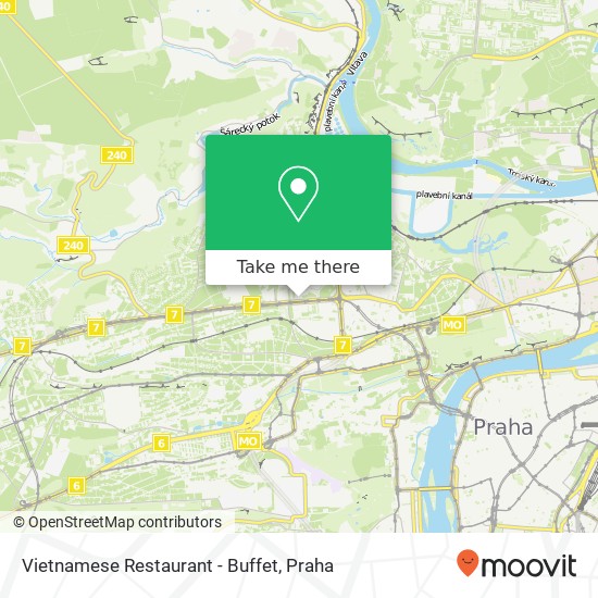 Vietnamese Restaurant - Buffet mapa
