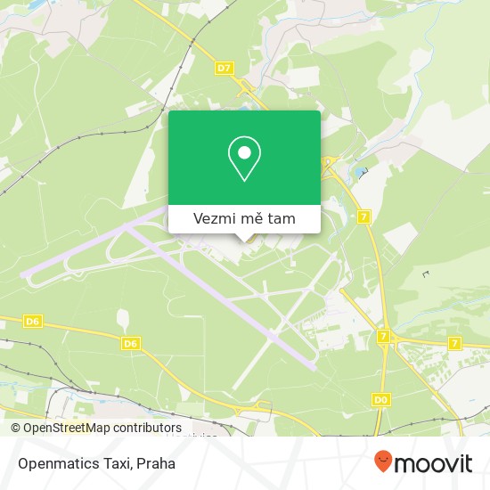 Openmatics Taxi mapa