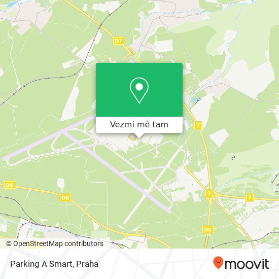 Parking A Smart mapa