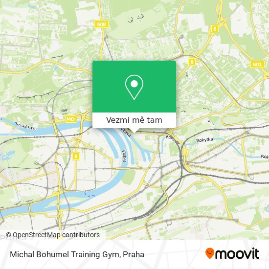 Michal Bohumel Training Gym mapa