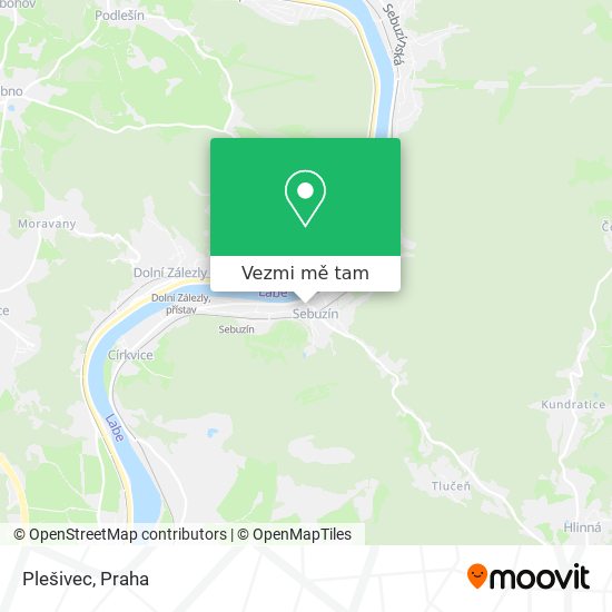 Plešivec mapa