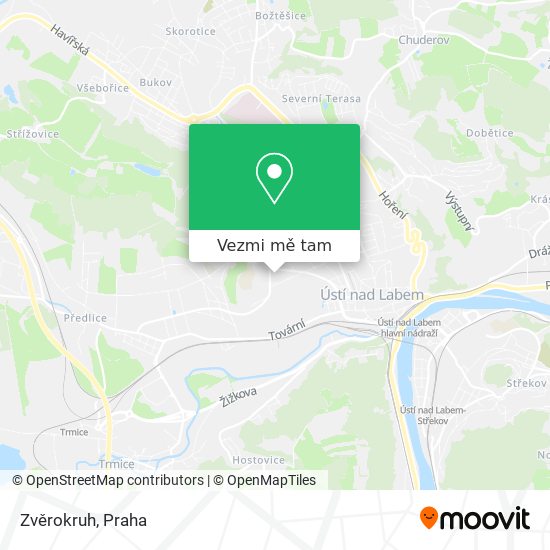 Zvěrokruh mapa