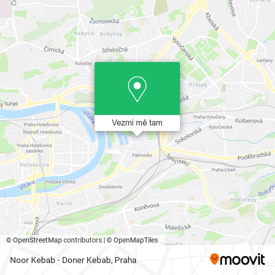 Noor Kebab - Doner Kebab mapa