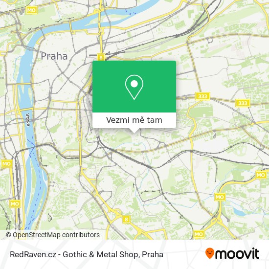 RedRaven.cz - Gothic & Metal Shop mapa