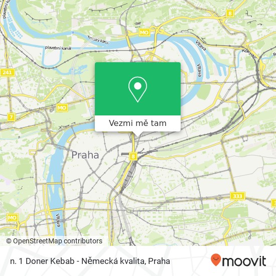n. 1 Doner Kebab - Německá kvalita mapa