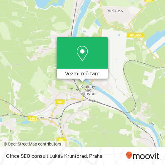 Office SEO consult Lukáš Kruntorad mapa
