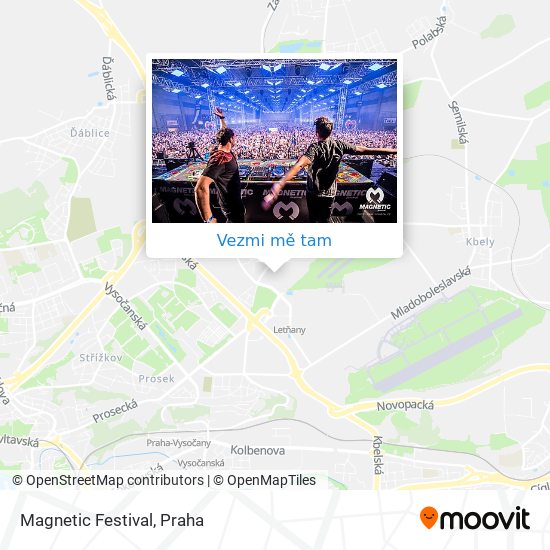 Magnetic Festival mapa