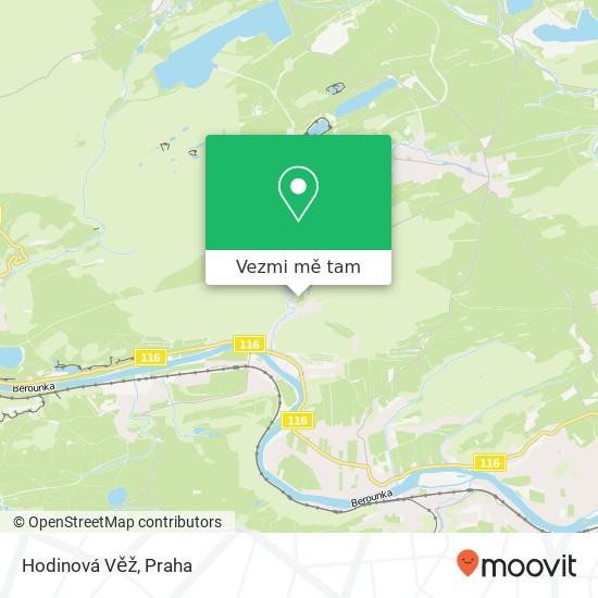 Hodinová Věž mapa