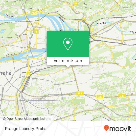 Prauge Laundry mapa