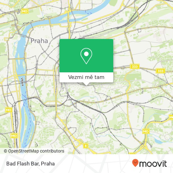 Bad Flash Bar mapa