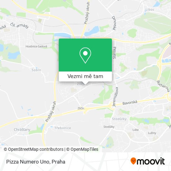 Pizza Numero Uno mapa
