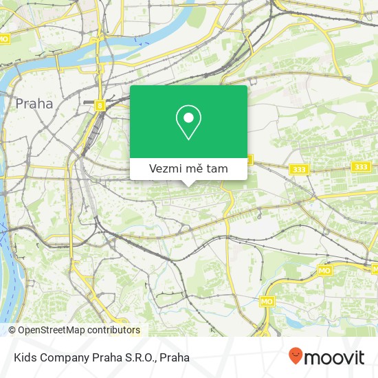Kids Company Praha S.R.O. mapa