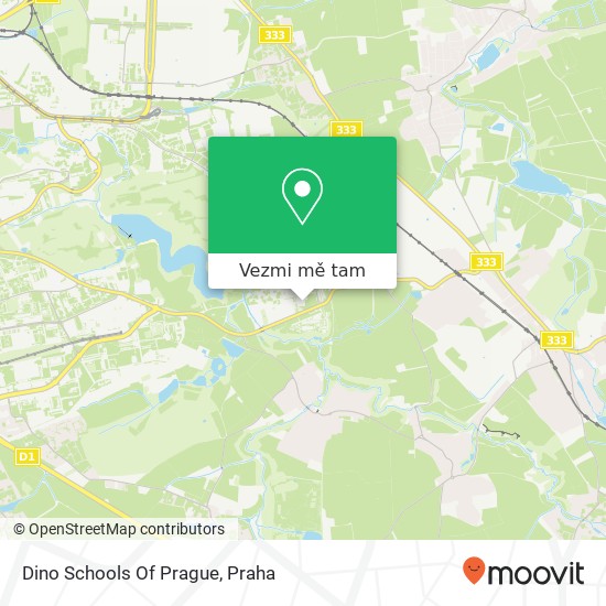 Dino Schools Of Prague mapa