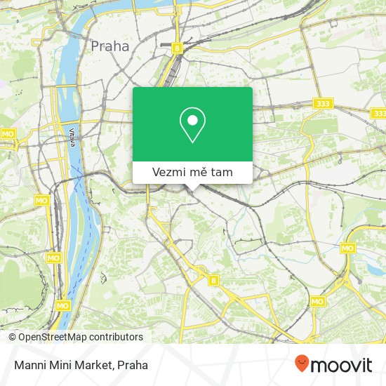 Manni Mini Market mapa