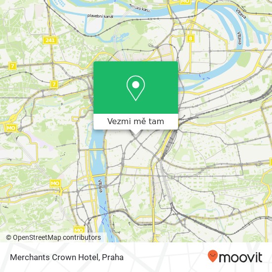 Merchants Crown Hotel mapa