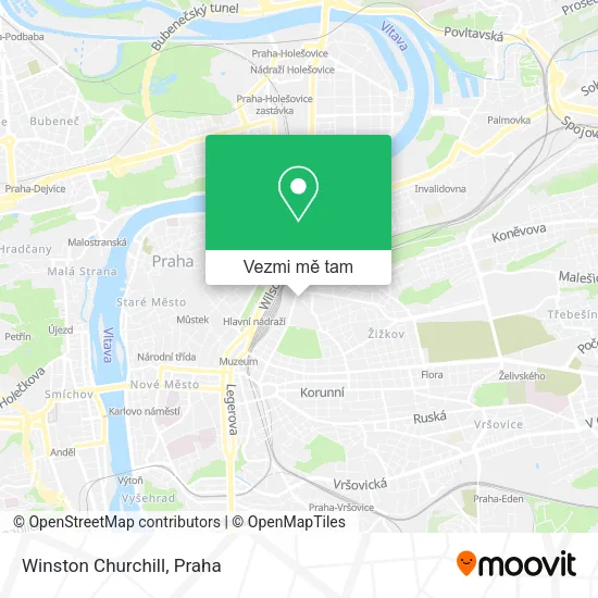 Winston Churchill mapa