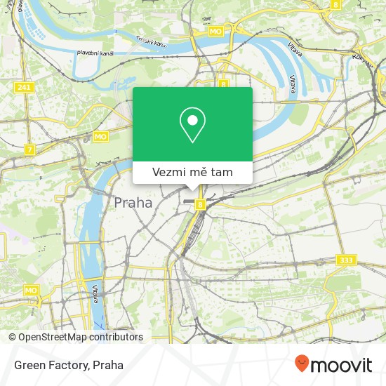 Green Factory mapa