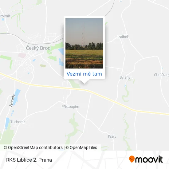 RKS Liblice 2 mapa