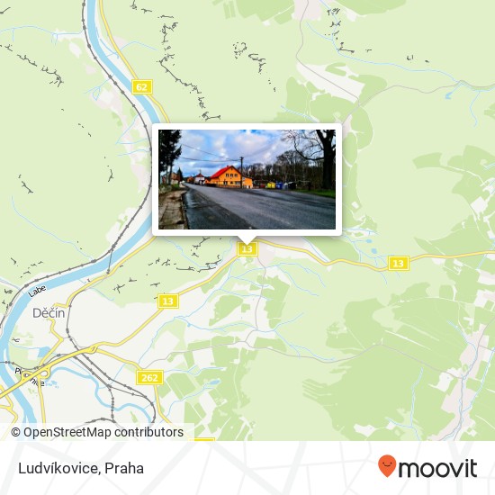 Ludvíkovice mapa