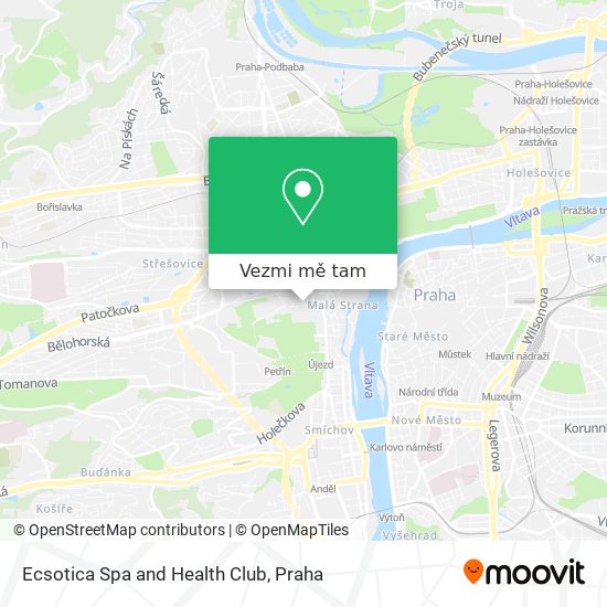 Ecsotica Spa and Health Club mapa
