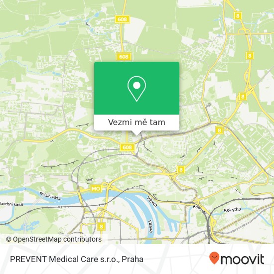 PREVENT Medical Care s.r.o. mapa