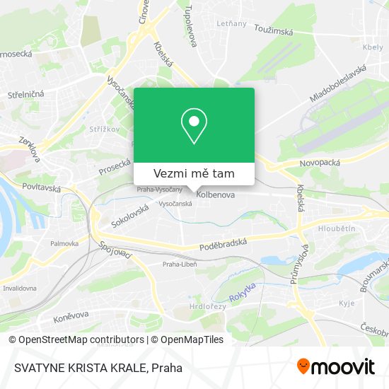 SVATYNE KRISTA KRALE mapa