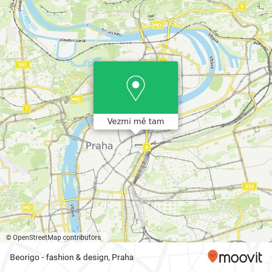 Beorigo - fashion & design mapa