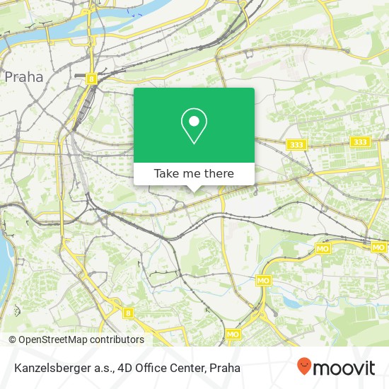 Kanzelsberger a.s., 4D Office Center mapa