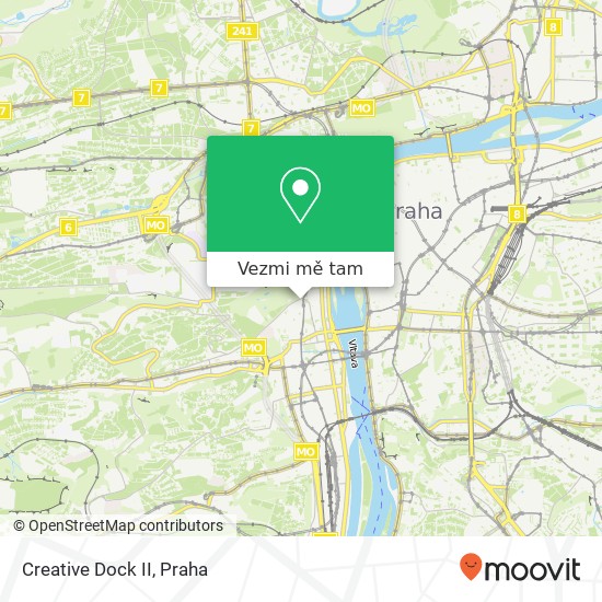 Creative Dock II mapa