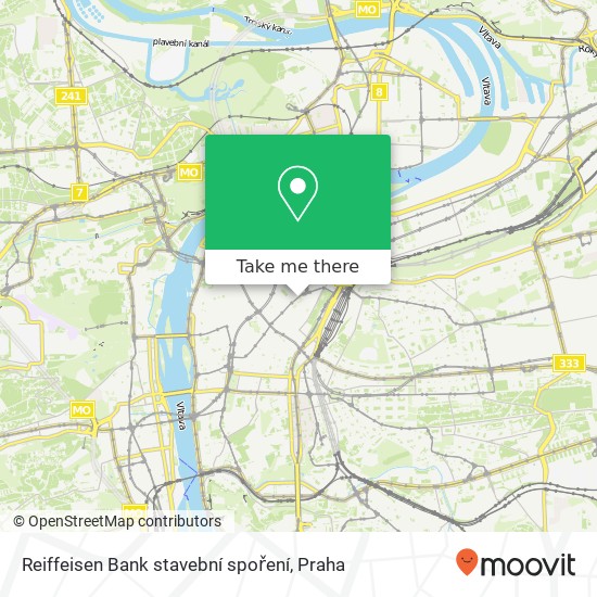 Reiffeisen Bank stavební spoření mapa