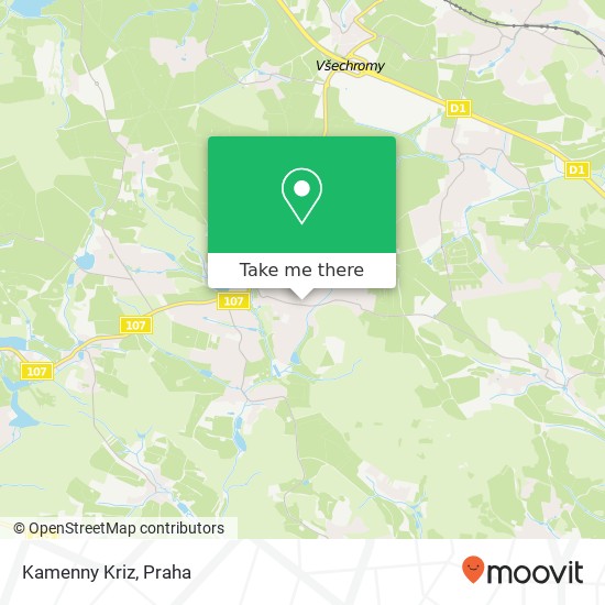 Kamenny Kriz, Jiráskova 92 251 69 Velké Popovice mapa