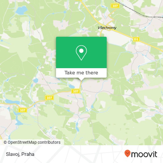 Slavoj, Ringhofferova 251 69 Velké Popovice mapa