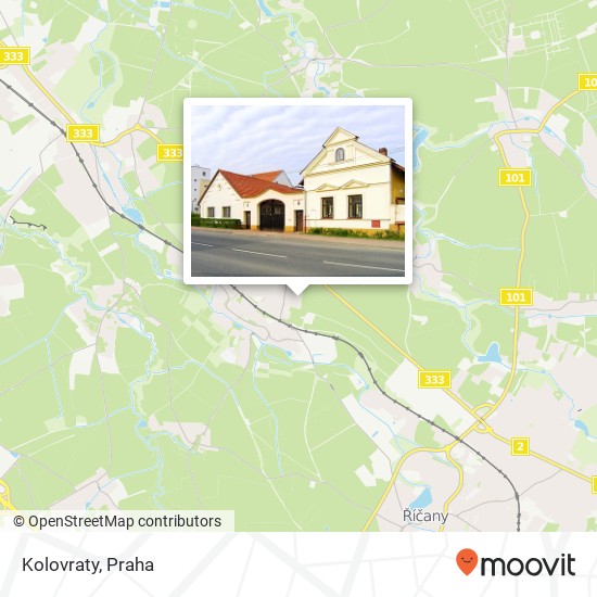 Kolovraty, Preislerova 750 / 6 103 00 Praha mapa