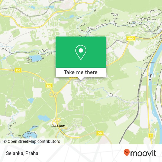 Selanka, Ke Smíchovu 22 / 139 154 00 Praha mapa