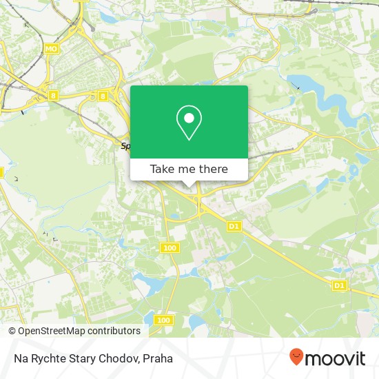 Na Rychte Stary Chodov, Starochodovská 529 / 5 149 00 Praha mapa