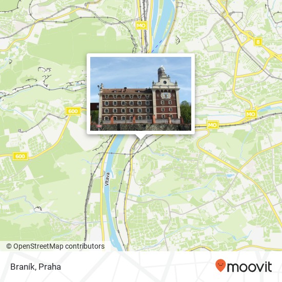 Braník, Pikovická 3 147 00 Praha mapa
