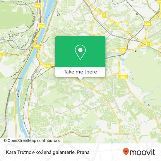 Kara Trutnov-kožená galanterie, Novodvorská 142 00 Praha mapa