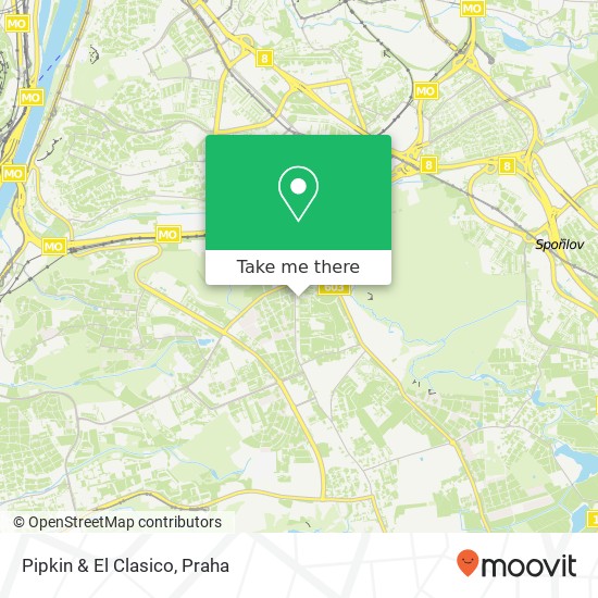 Pipkin & El Clasico, 142 00 Praha mapa