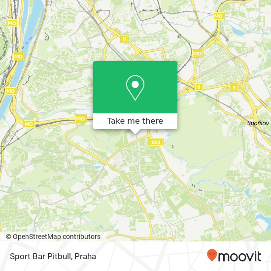 Sport Bar Pitbull mapa