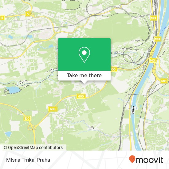 Mlsná Trnka, Trnkovo náměstí 1112 / 1 154 00 Praha mapa