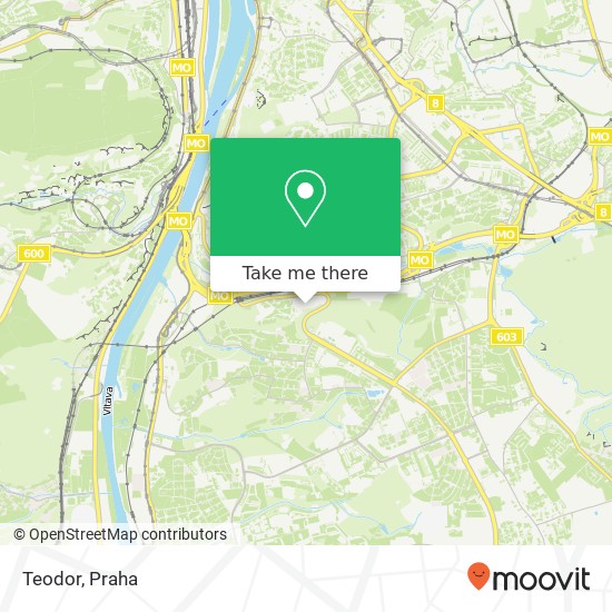 Teodor, Mikuleckého 12 147 00 Praha mapa