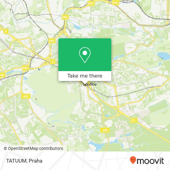 TATUUM, Roztylská 19 148 00 Praha mapa