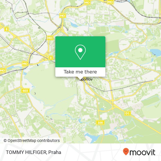 TOMMY HILFIGER, Roztylská 19 148 00 Praha mapa