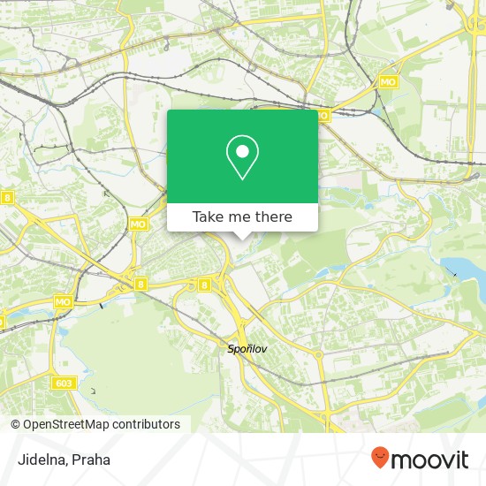 Jidelna, Postupická 3150 / 4 141 00 Praha mapa