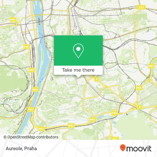 Aureole, Hvězdova 140 00 Praha mapa