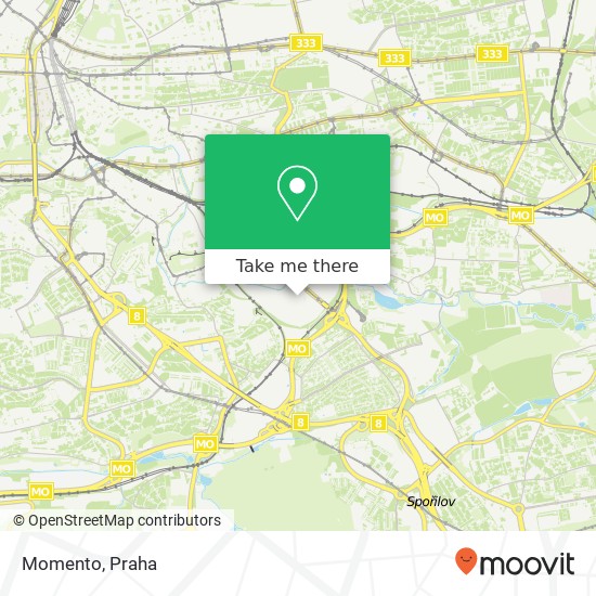Momento, Chodovská 228 / 3 141 00 Praha mapa