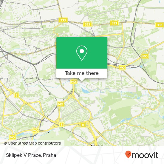 Sklipek V Praze, Záběhlická 136 / 53 106 00 Praha mapa