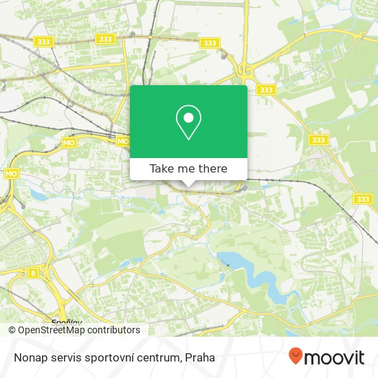 Nonap servis sportovní centrum, Švehlova 1435 / 25 102 00 Praha mapa